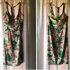Donna Ricco Floral-Print Halter Dress - 12